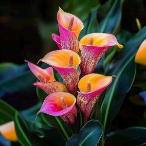 Калла Оникс купить по цене от 450р. в интернет-магазине «Посадика» с доставкой почтой в в Бийске и по всей России – [изображение №1].