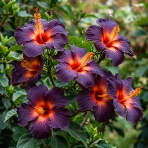 Гибискус Вивида Флэр купить по цене от 279р. в интернет-магазине «Посадика» с доставкой почтой в в Бийске и по всей России – [изображение №1].