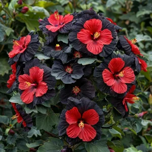 Гибискус Шиммеринг купить по цене от 720р. в интернет-магазине «Посадика» с доставкой почтой в в Бийске и по всей России – [изображение №1].